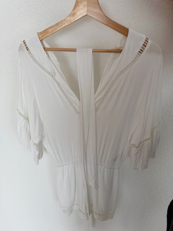 H&M Sommerkleid, weiß, Größe 32, guter Zustand