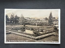 AK 1927 Gartenausstellung Wartmann St.Gallen (G3692)