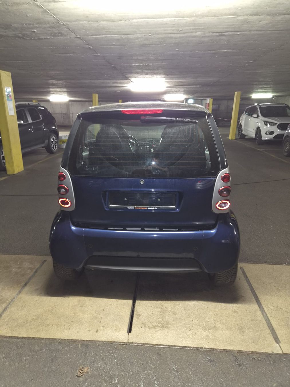Smart Automobili: Smart Fortwo Coupé 45PS Blau/Grau – Difettoso da hochdorf venduto da gile08 3
