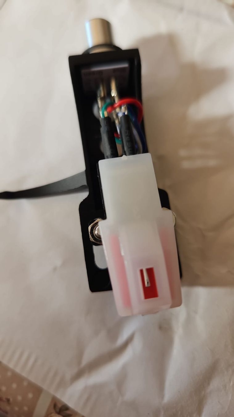 Audio Technica Plattenspieler: Audio Technica VM35T kompatible MM, LP-Cartridge Head Shell – Neu (gemäss Beschreibung) aus Mauren TG von nochbilligerjakob 2