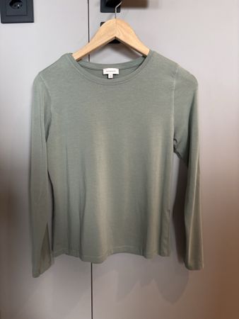 Kate Storm Damen Longsleeve T-Shirt Gr. XS Olivgrün