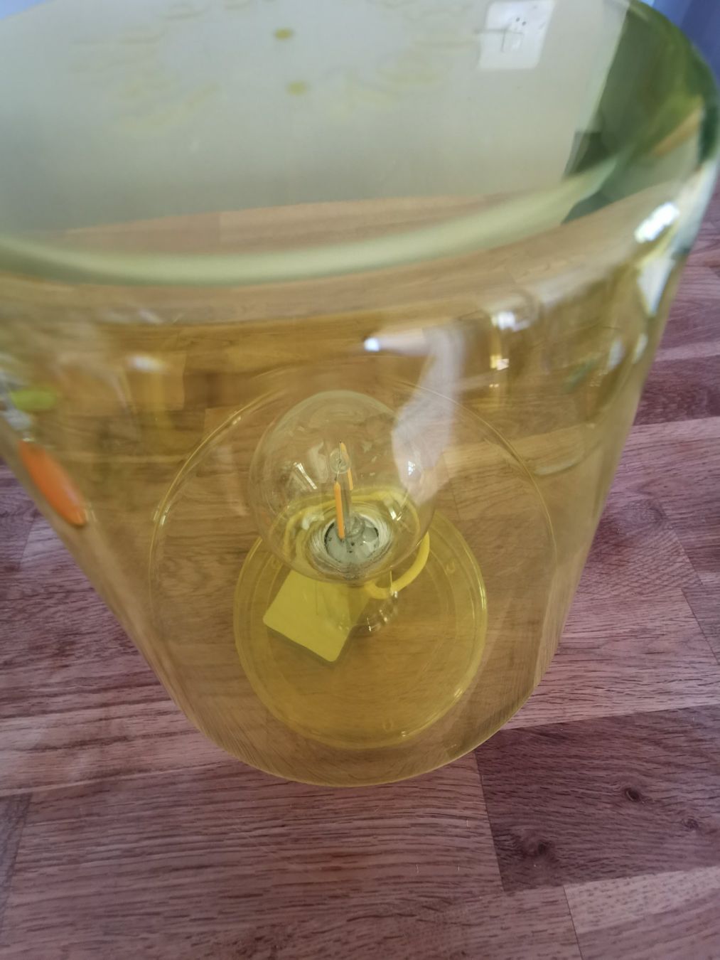 Lampade: TRANSPARENTE Fatboy Akku Tischlampe – Usato da St.Gallen venduto da 55232 4