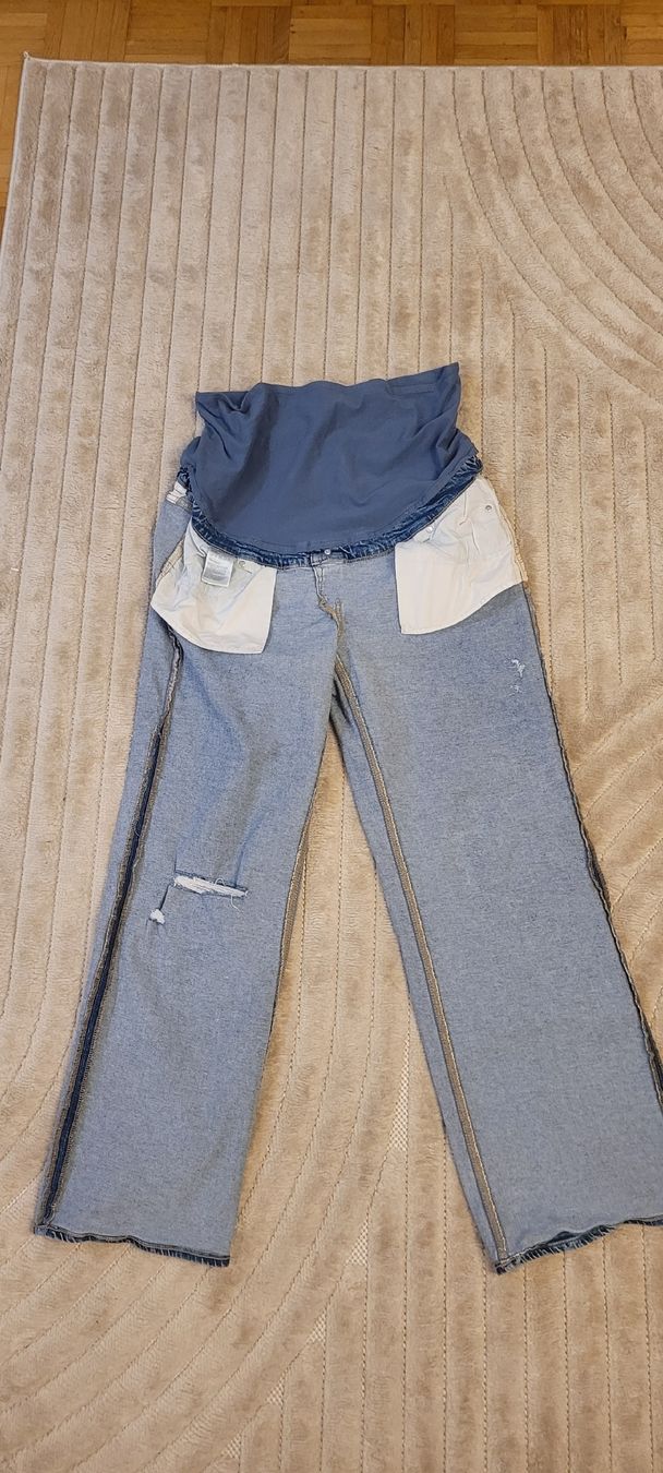 H&M Jeans: Jean de grossesse H&M Mama taille L coton100% – Nuovo (secondo la descrizione) da Vevey venduto da x_y_f 4