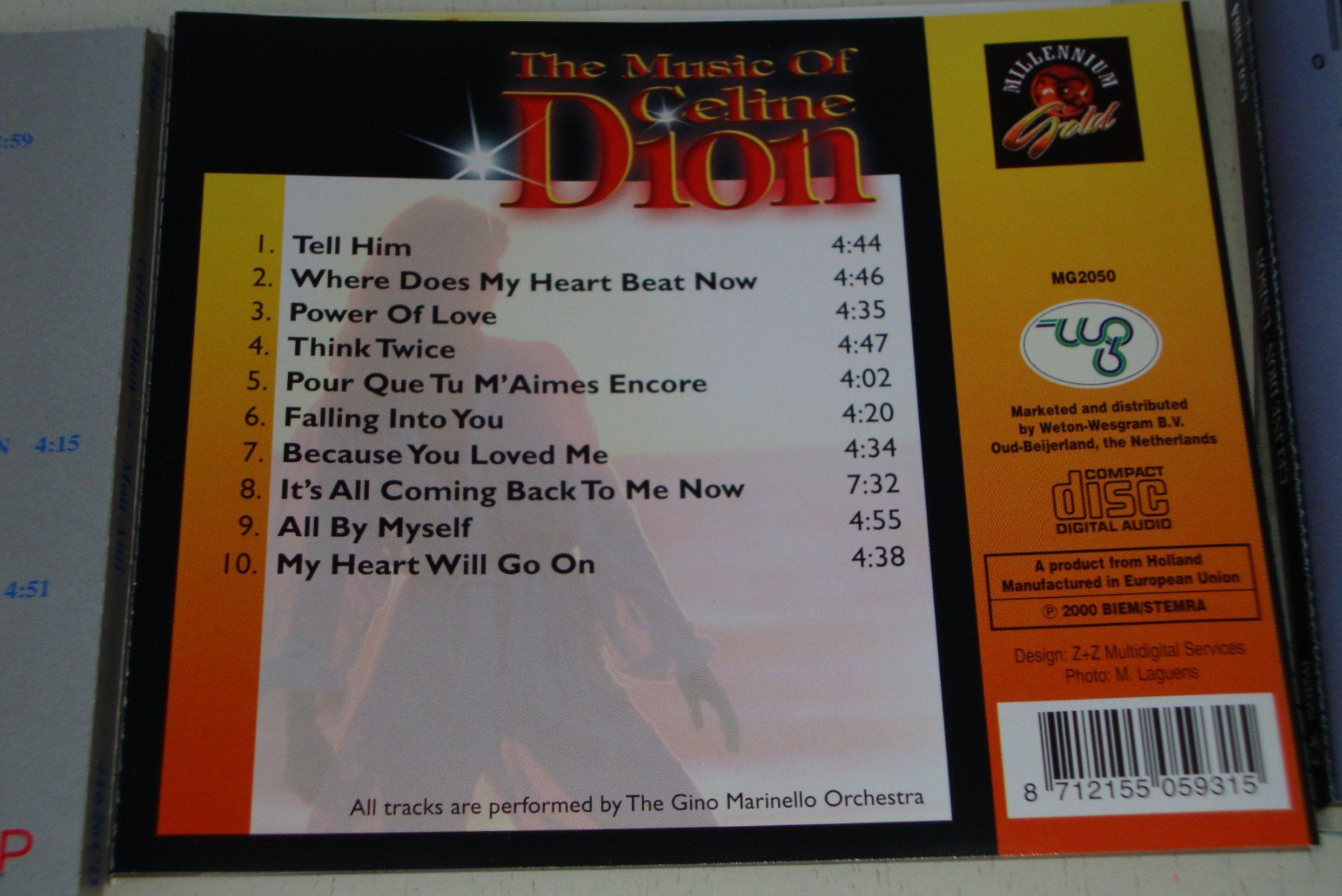 CD: 6CD's - Celiner Dion – Usato da Unterbäch VS venduto da diquq 3
