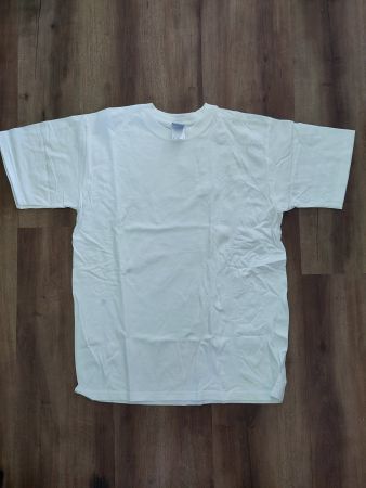 Neue, weisse T-Shirts, Russell, Grösse S, 10 St.
