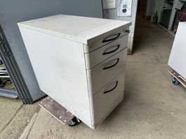 4er Schubladenstock mit Schlüssel 44x80xH71cm