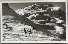Furkapass mit Weissfluh, Foto Trauffer, Davos, 1934