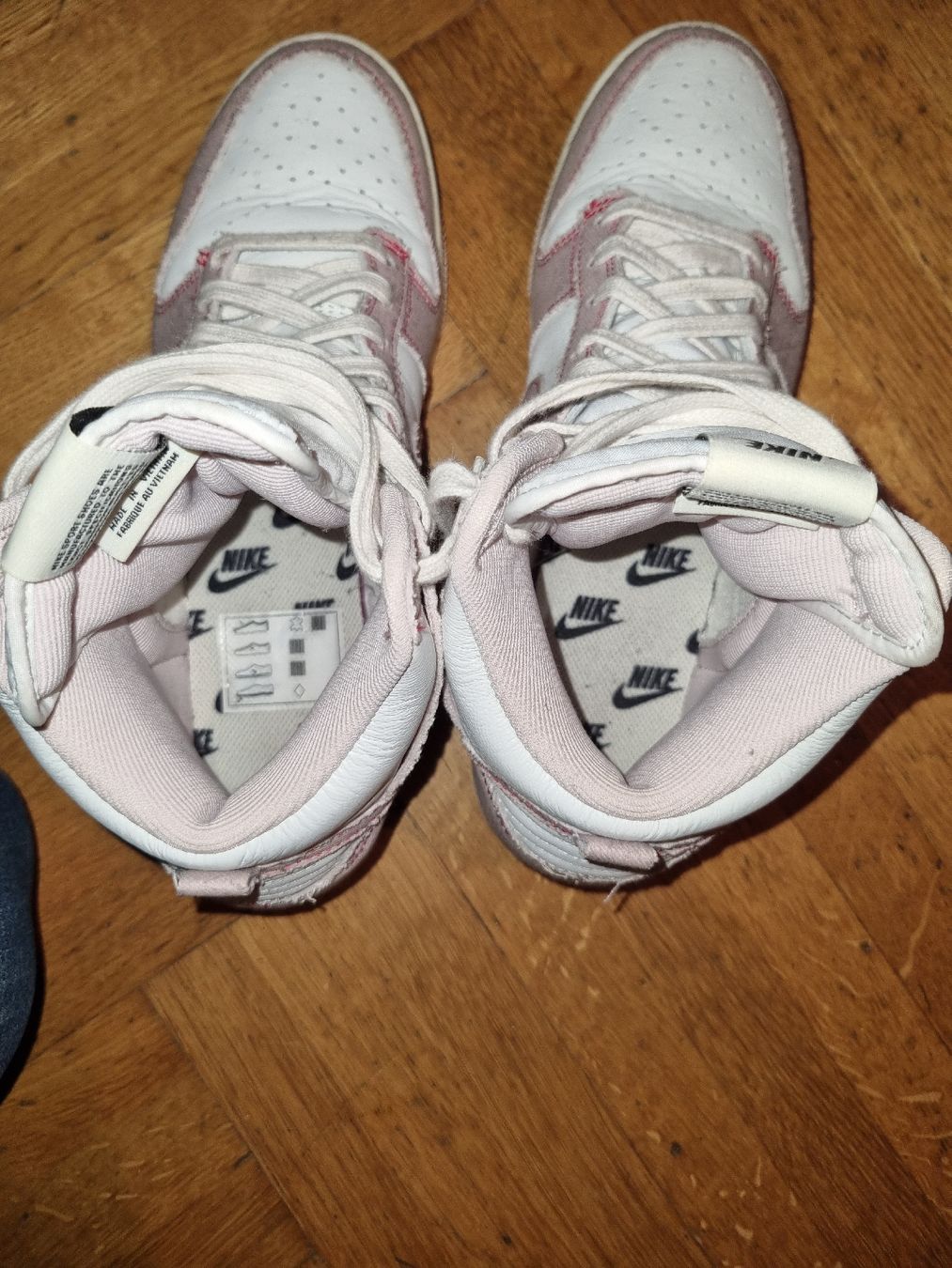 Nike Scarpe da uomo: Nike Dunk High weiss/pink Grösse 43 – Nuovo (secondo la descrizione) da Wettingen venduto da Ishi8 4
