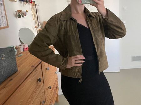 Wunderschöne wildlederjacke von CREEKS / Veste en daim
