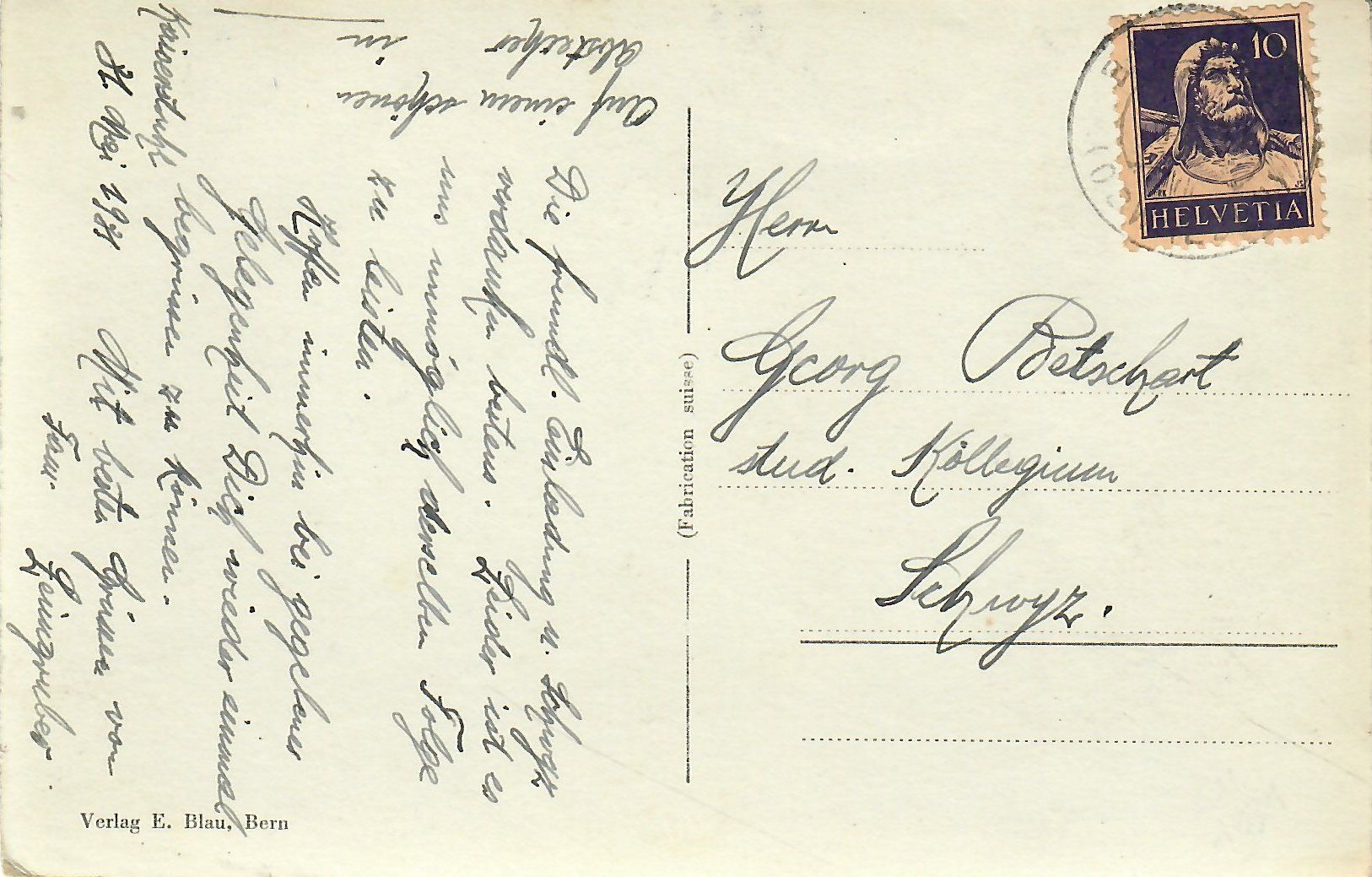Cartoline postali: Alte AK Bürglen - Obwalden! OW – Usato da Flirsch venduto da sammlerliebe 1