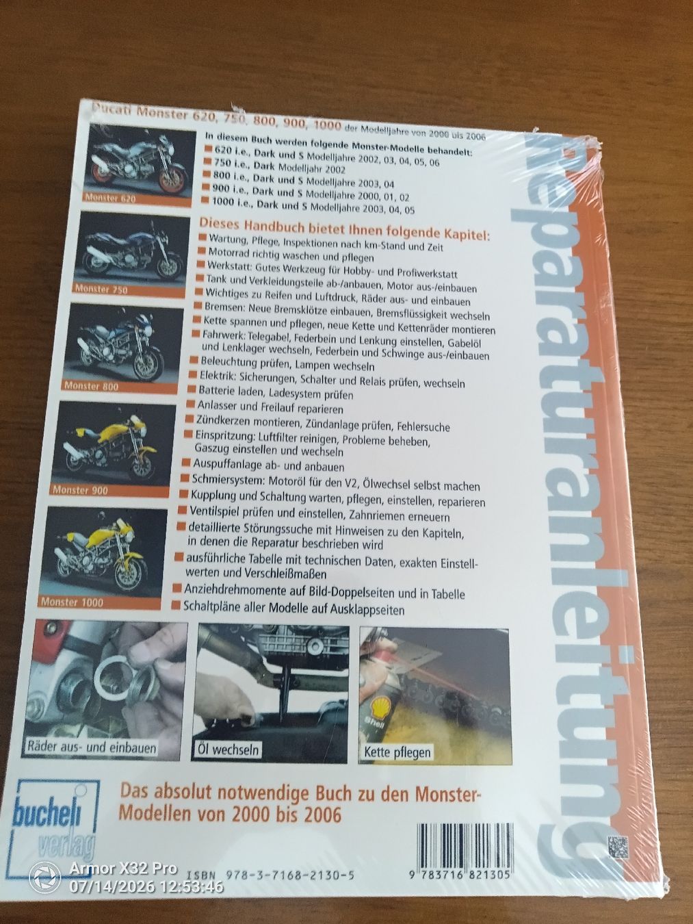 Libri: Ducati Wartung Pflege Reparatur  – Nuovo e nell'imballaggio originale da Neuhausen venduto da Diavolo2 1