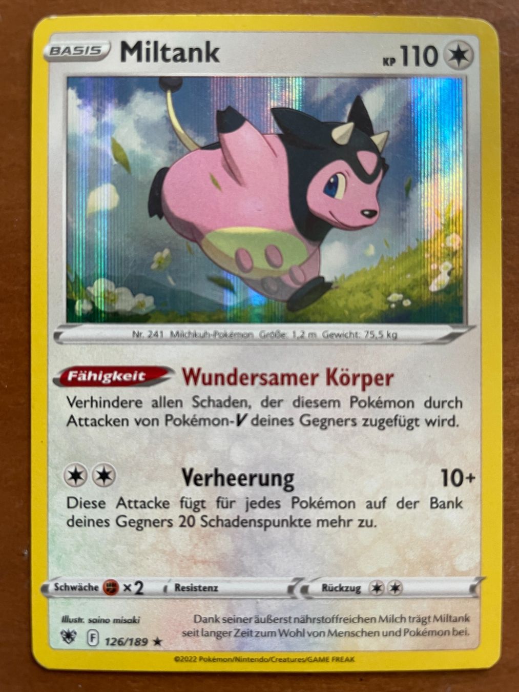 Pokémon Carte collezionabili: Pokemon Miltank Holo (Versand gratis) – Nuovo (secondo la descrizione) da Chur venduto da Angerson