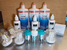 Kontaktlinsen-Peroxide Set: EasySept + Markenovy