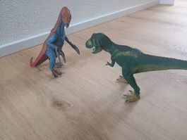 Schleich Dinos - T-Rex & Therizinosaurus