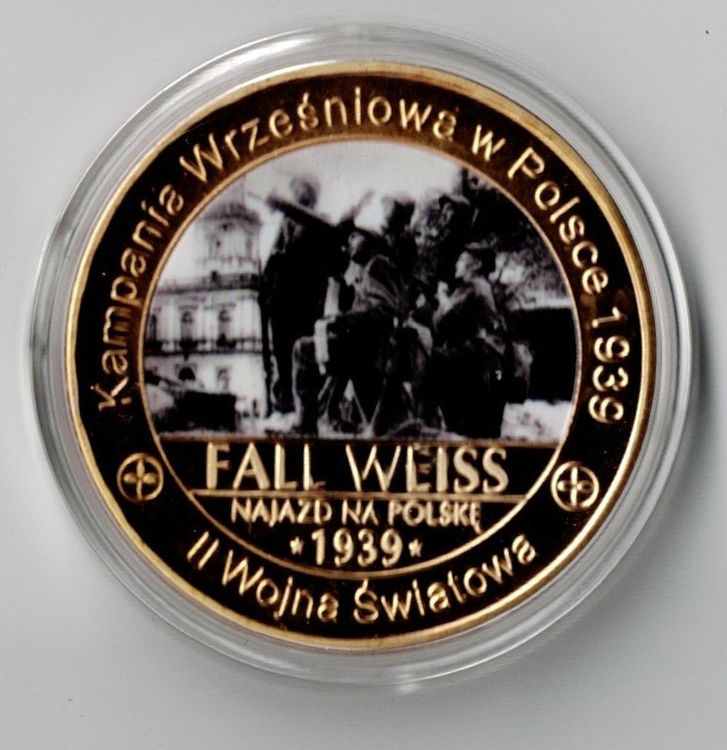 Kampania Wrzesniowea w Polsce 1939_Fall Weiss_Medaille 5 (Neu (gemäss