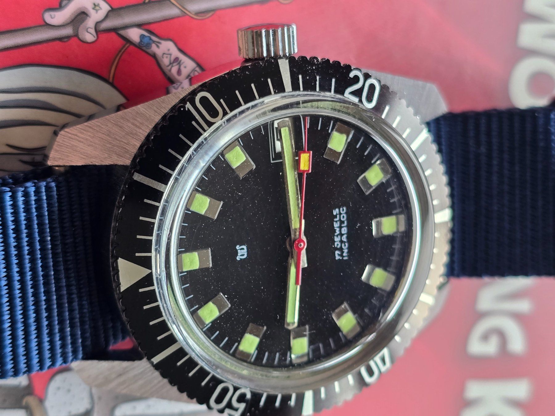 Wega Orologi: 451 Wega Taucher HA Wunderschoen – Usato da Muri AG venduto da Corredor 3