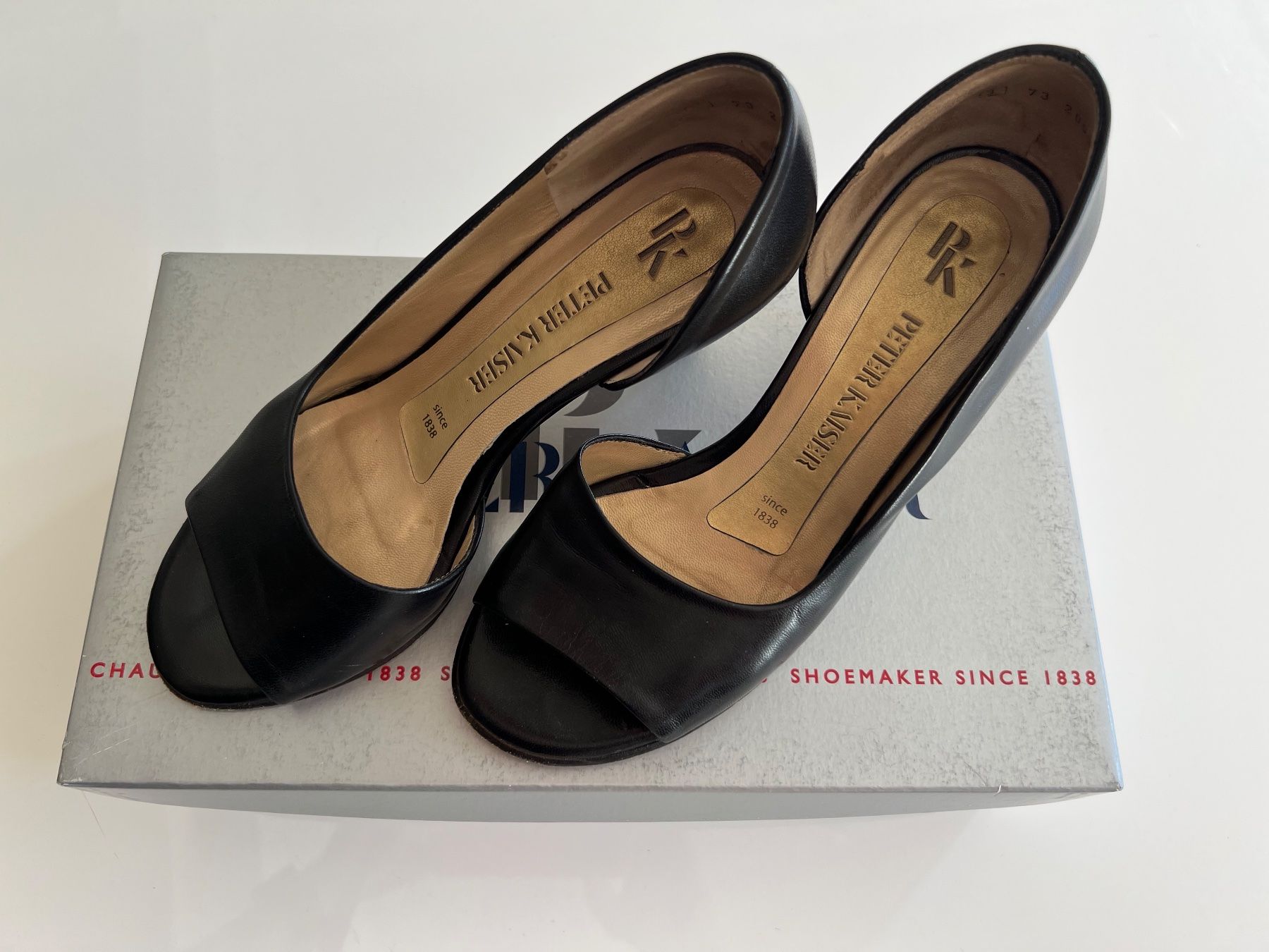 Kaiser Damenschuhe: Peter Kaiser Lederschuh – Gebraucht aus wolfhausen von per13lina
