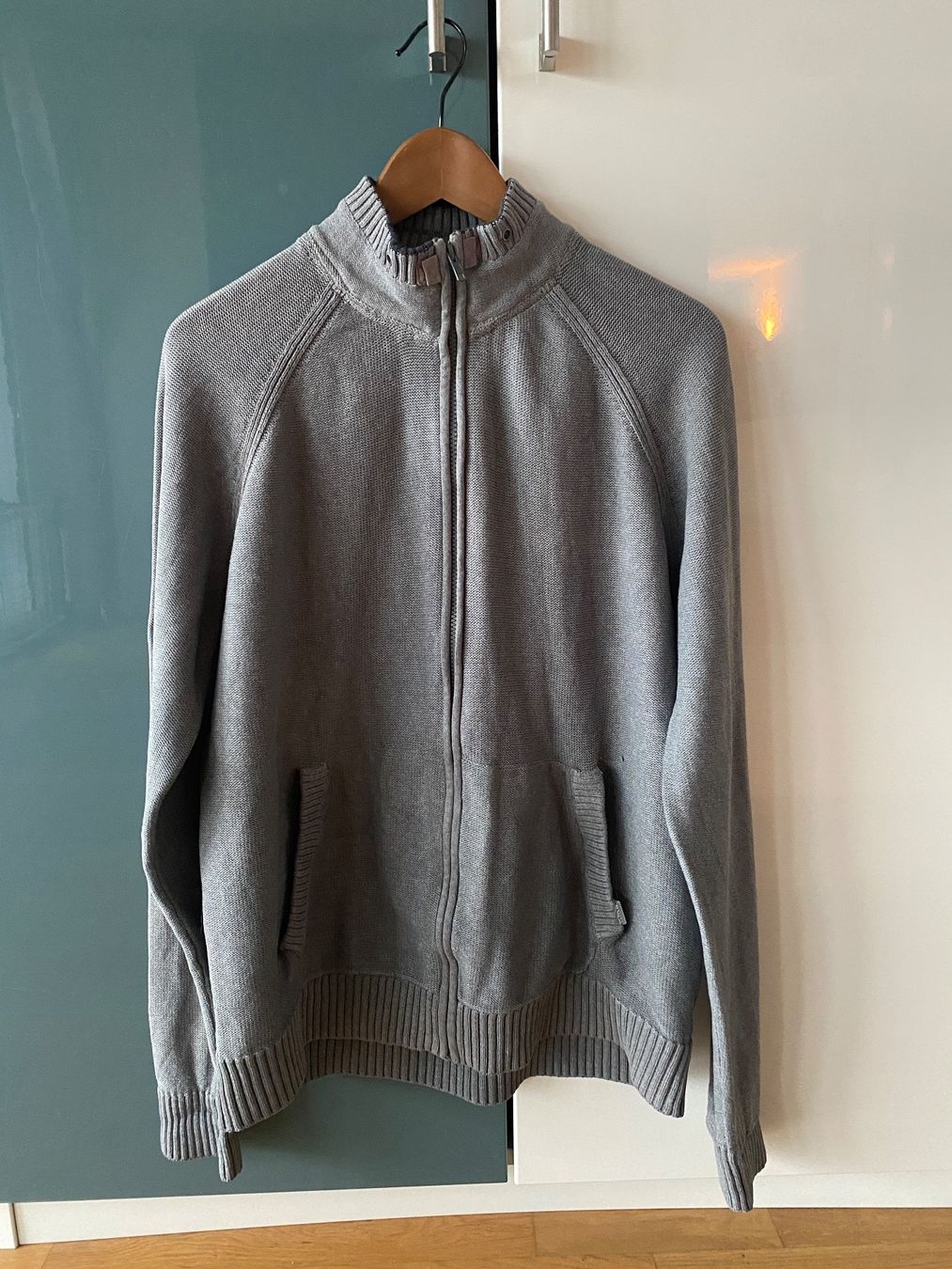 S.Oliver Giacche: S.Oliver Strickjacke XL Herren Grau – Usato da Duebendorf venduto da Alexandertreyer