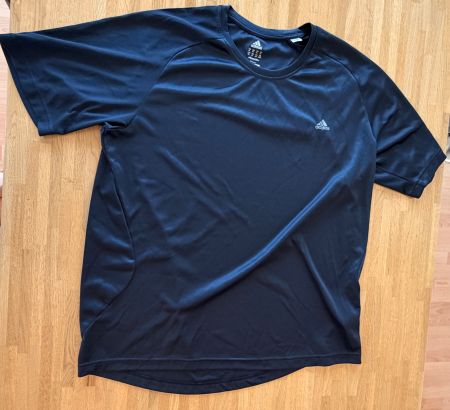 T-Shirt - ADIDAS Sportshirt Climate blau Gr. XXL/2XL