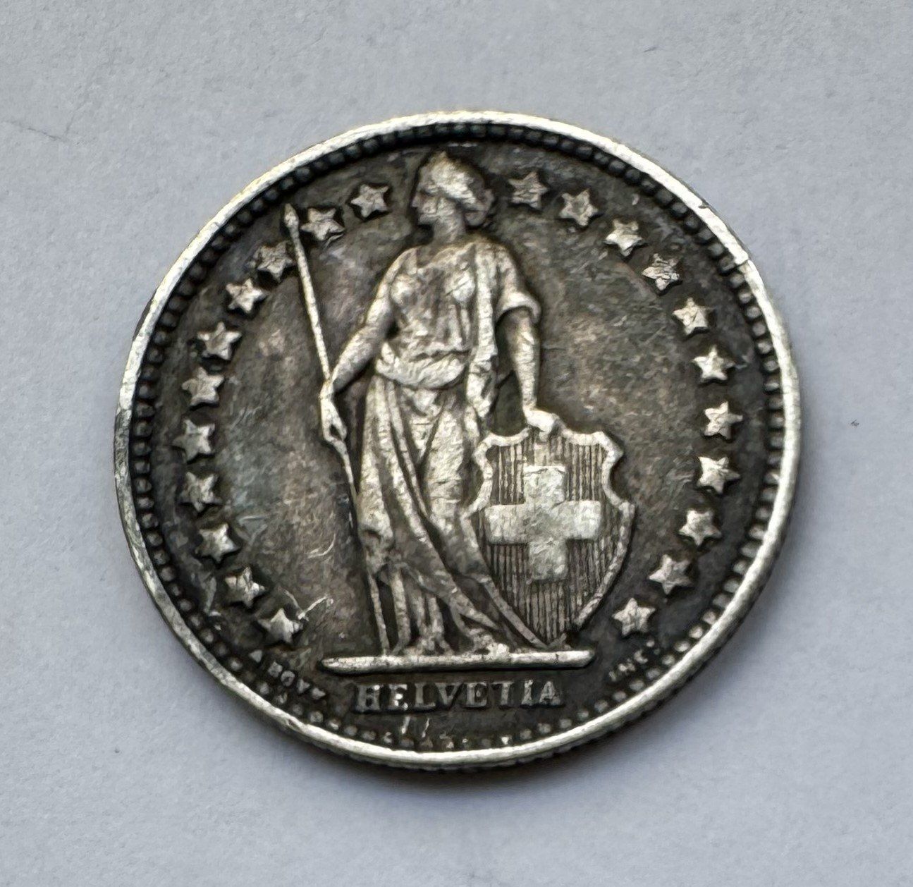 Tutti le monete: 1879 50 Rappen -vz – Usato da Kirchberg SG venduto da Zenhad69 1