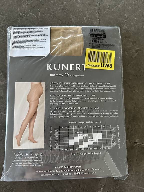 Strümpfe & Strumpfhosen: Kunert Schwangerschafts-Strumpfhose – Neu und originalverpackt aus Hildisrieden von the_pk7g 1