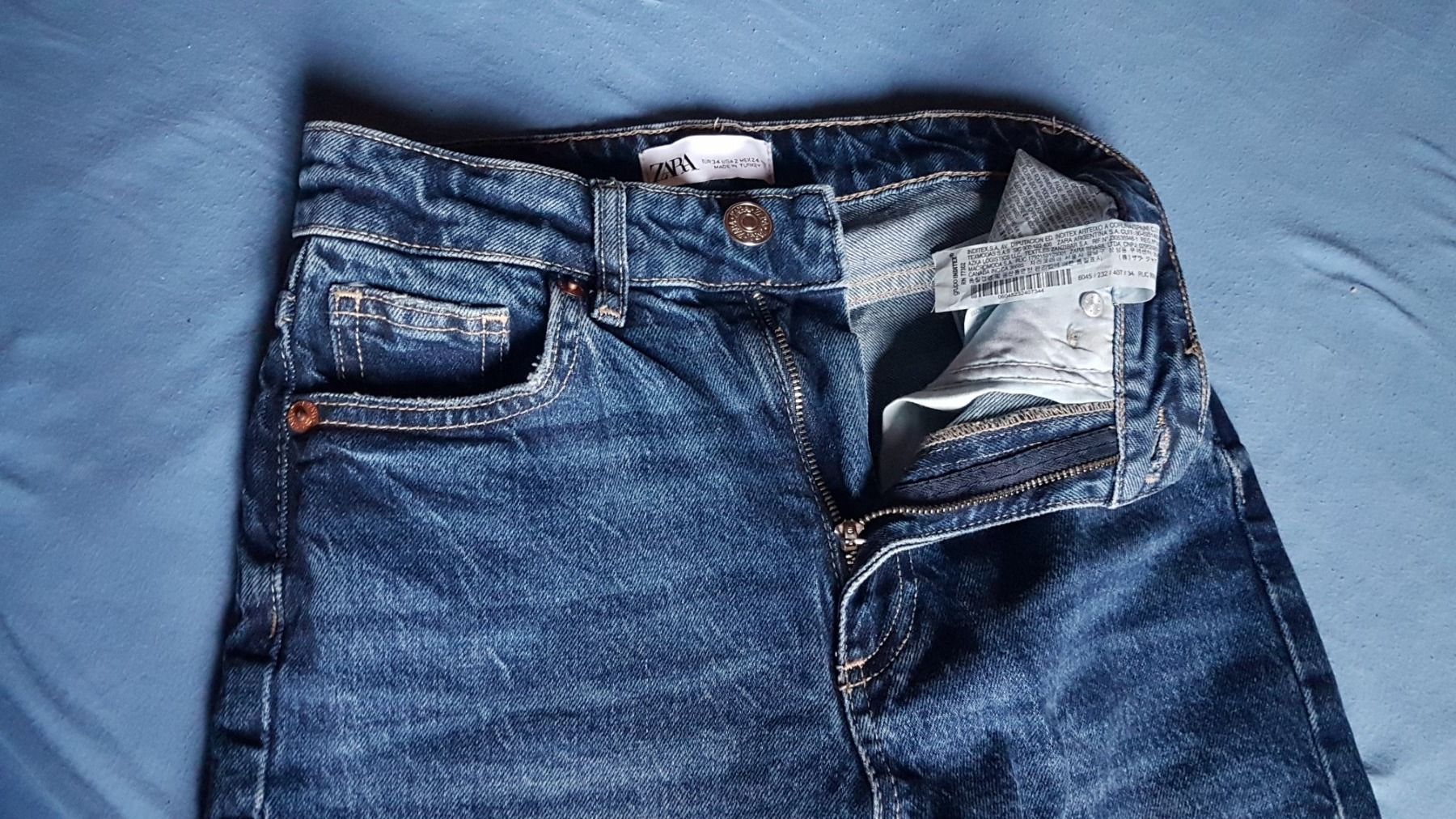 Zara Jeans: Pantalon jeans taille 34 marque Zara – Usato da Villiers venduto da san_jn5w 3
