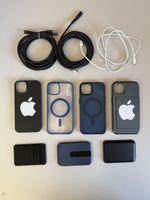 iPhone 14 MagSafe Hülle Karteetuis Ladekabel 3m
