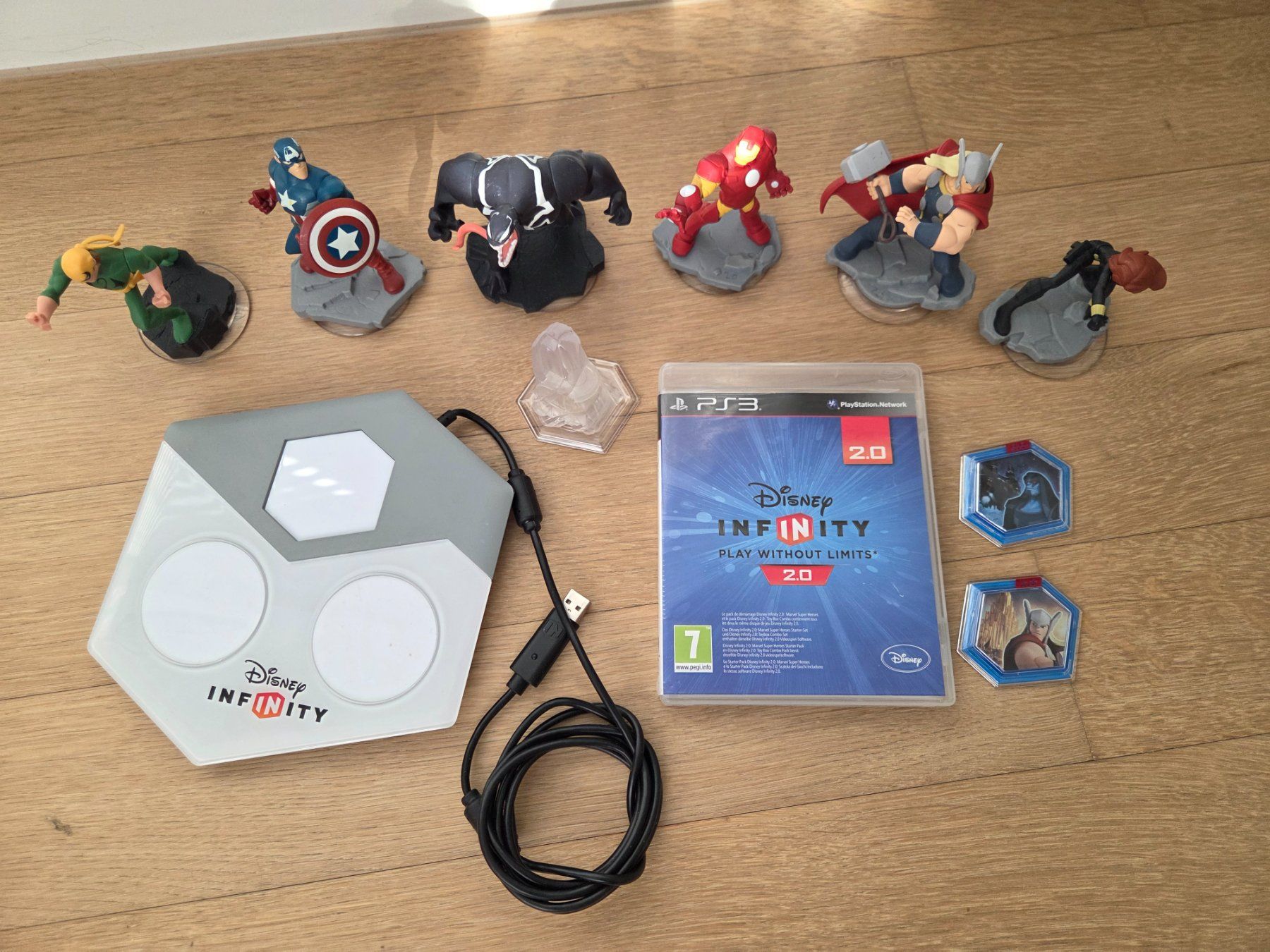 Disney Giochi: Disney Infinity 2.0 + Portal + 11 Figures + 2 Discs - PS3 – Usato da Carouge GE venduto da Gasco 1