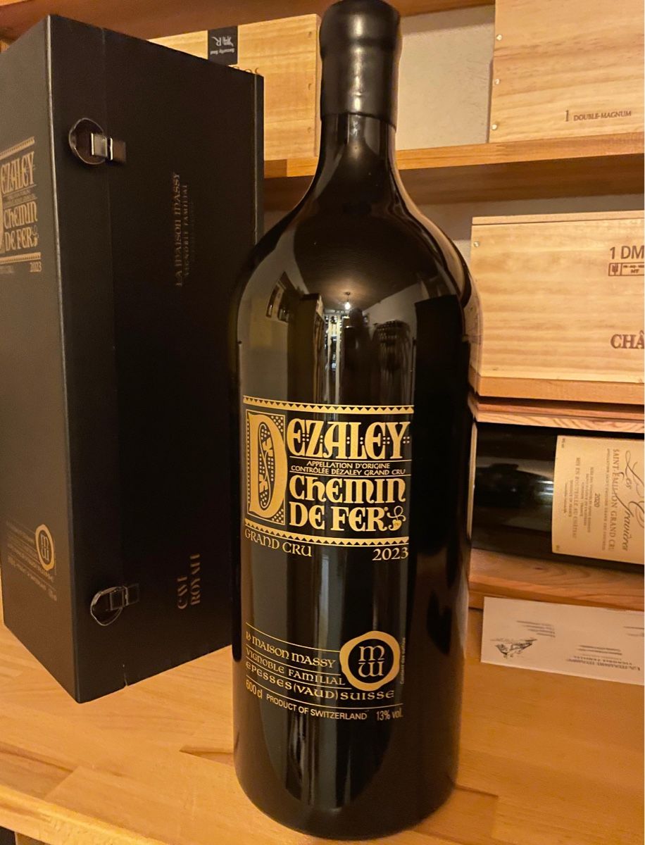 Vino: Mathusalem de Chemin de fer Dézaley 11/12 exemplaires – Nuovo e nell'imballaggio originale da L’Abergement venduto da latoure