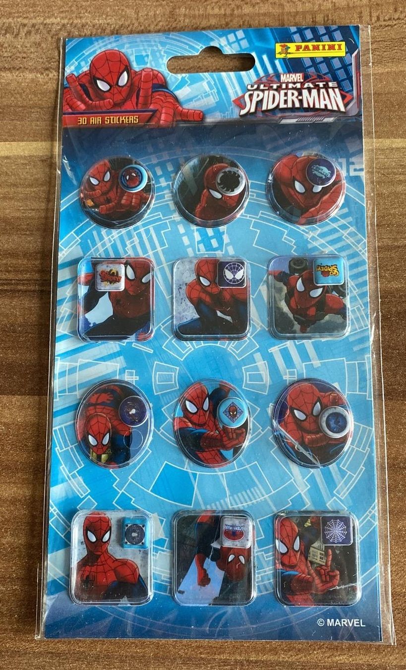 Sticker: Panini 3D Air Sticker Spider-Man – Nuovo e nell'imballaggio originale da Wagenhausen venduto da Kahlen