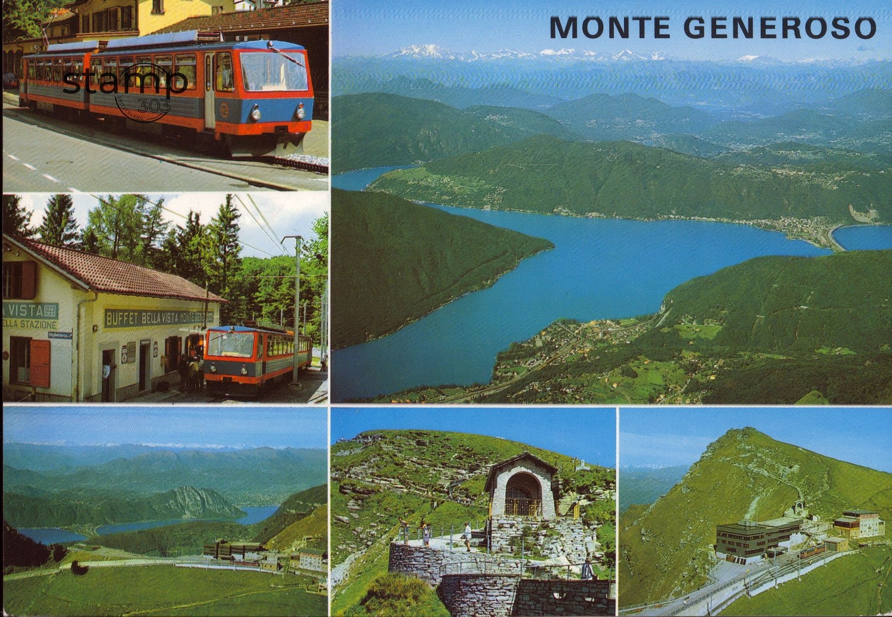 Cartoline postali: AK Monte Generoso_Bahn – Usato da Eggersriet venduto da stamp303