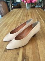 Escarpins beiges daim, taille 40