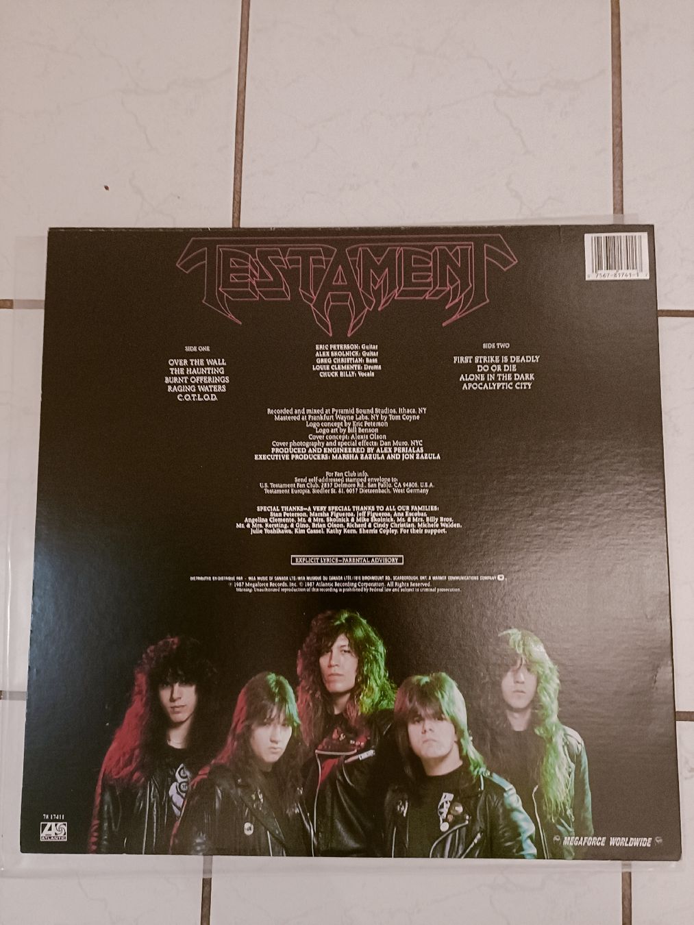Dischi in vinile: TESTAMENT - The Legacy LP Metal – Usato da Luzern venduto da cryptonic79 1