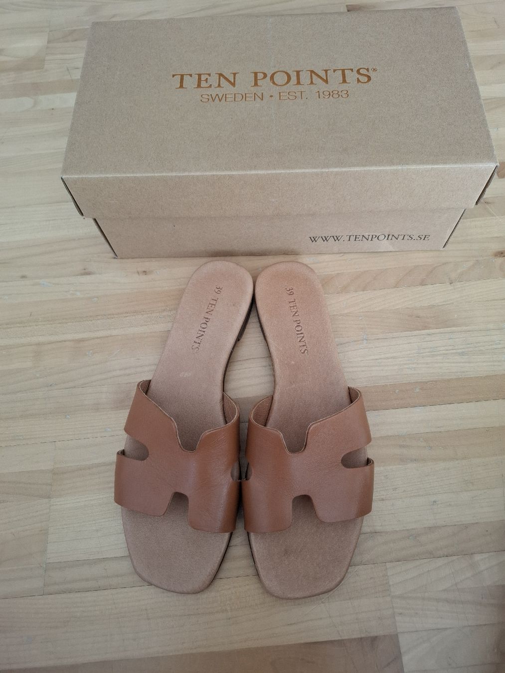 Scarpe da donna: TEN POINTS Sandalen /Slipper Grösse 39 neu – Nuovo (secondo la descrizione) da Grosswangen venduto da fesch01