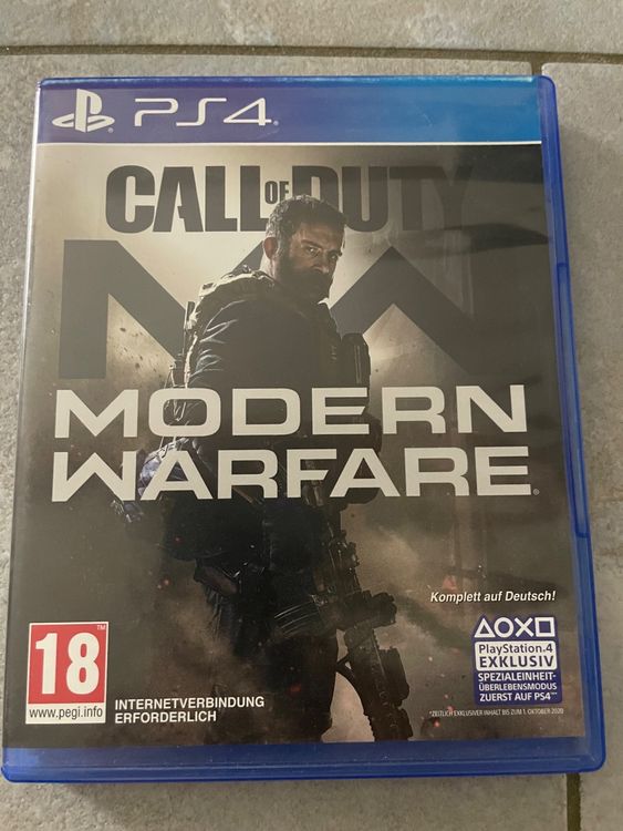 call of duty modern warfare 1 , PS4 ab 1Fr. !! | Kaufen auf Ricardo