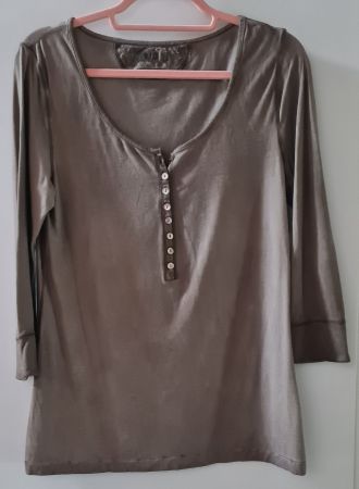 Nile LangarmShirt taupe Grösse L