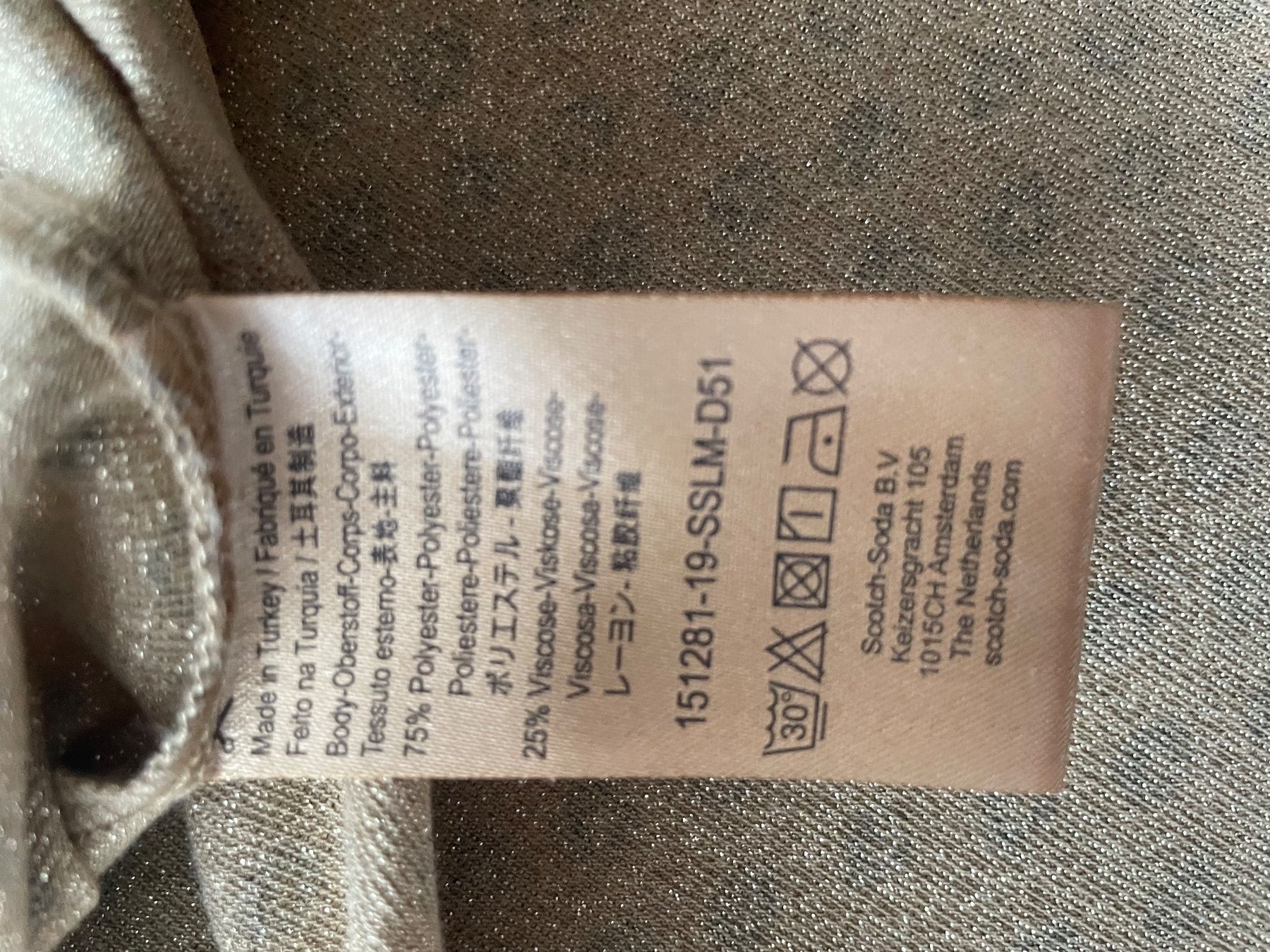 Maison Scotch Blusen: Scotch and Soda Goldshirt – Neu und originalverpackt aus Unteriberg von fae_2gz2 3