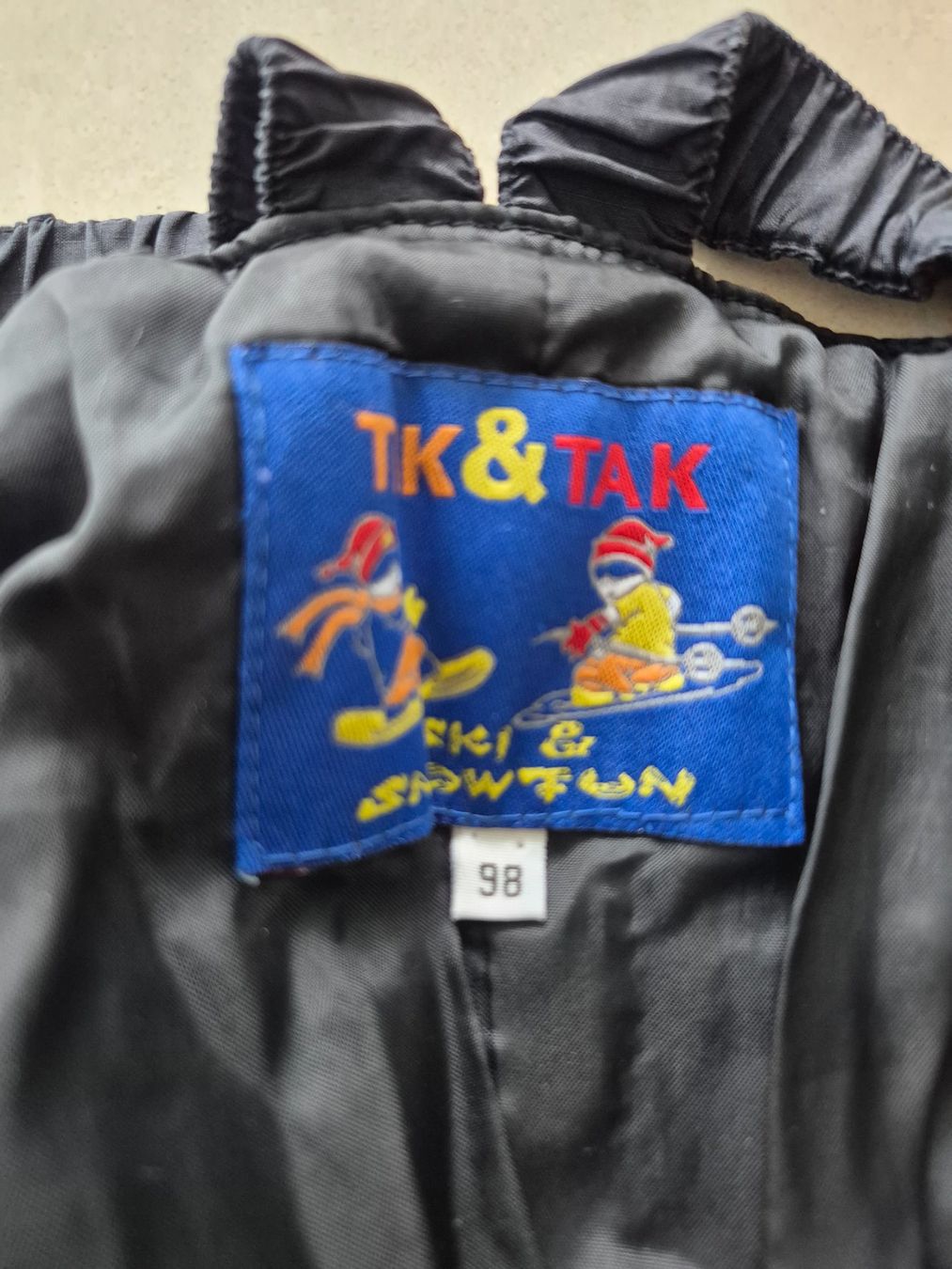 Pantaloni: Skihose TK & TAK schwarz Grösse 98 – Usato da Niederönz venduto da Niederhe 2