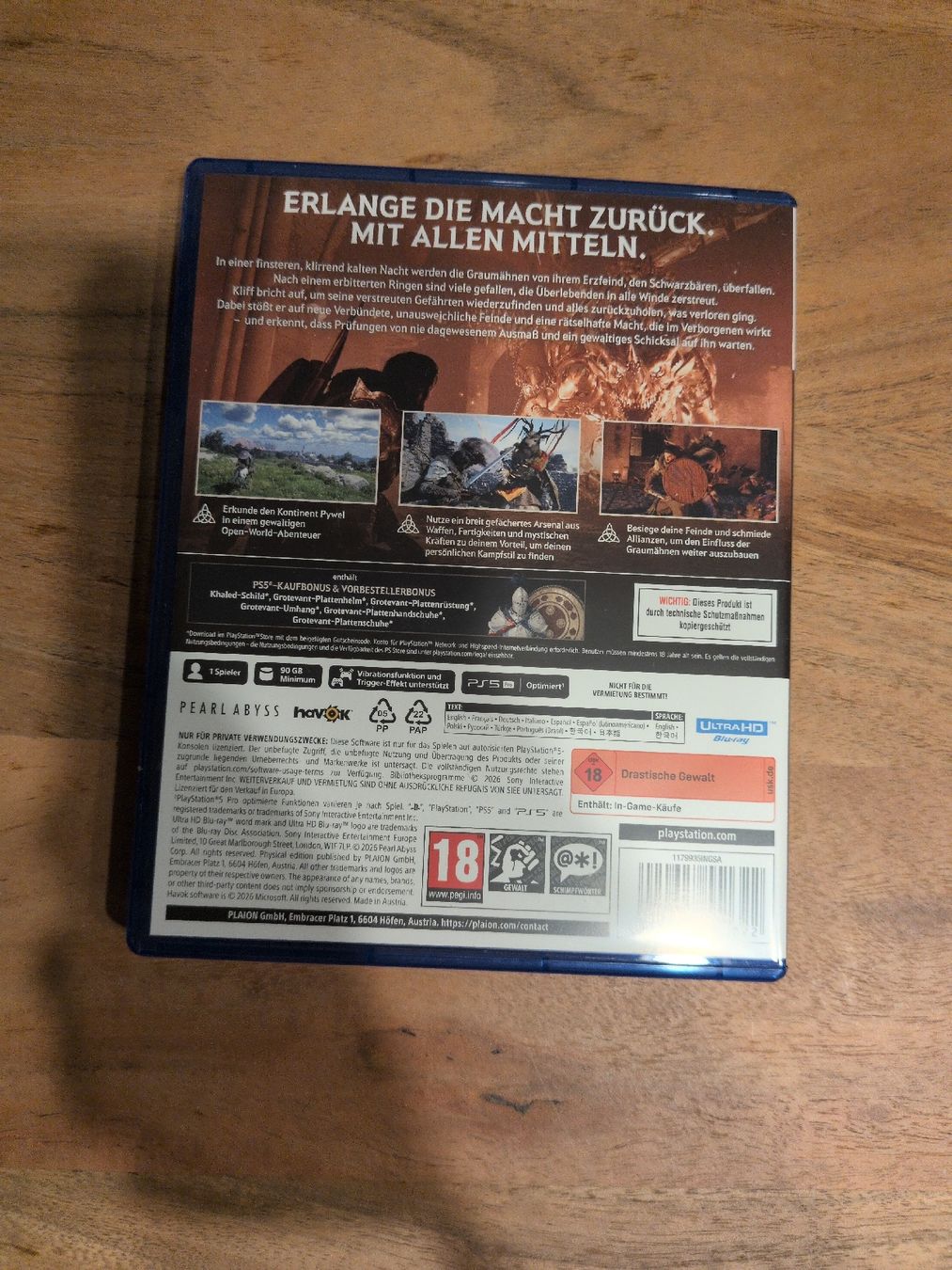Sony Spiele: Crimson Desert Day One Edition – Gebraucht aus Kiesen von Unchained_Raven 1