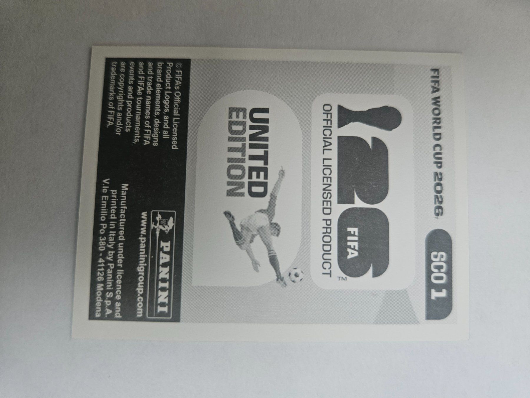 Panini Cartes à collectionner: SCO 1 – D'occasion à Würenlingen par Dinli 1