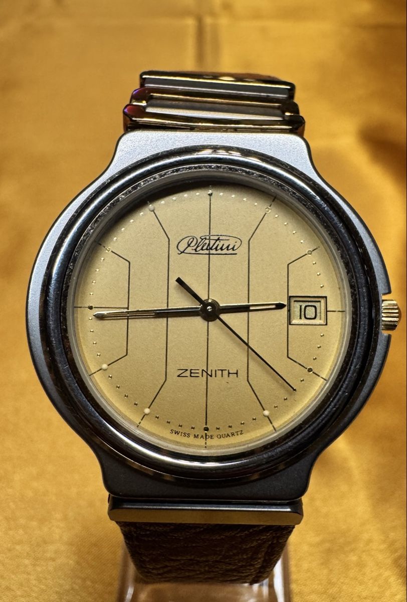 Zenith Uhren: Vintage NOS Zenith Platini neuwertig – Gebraucht aus Untersiggenthal von TimeandShine 9
