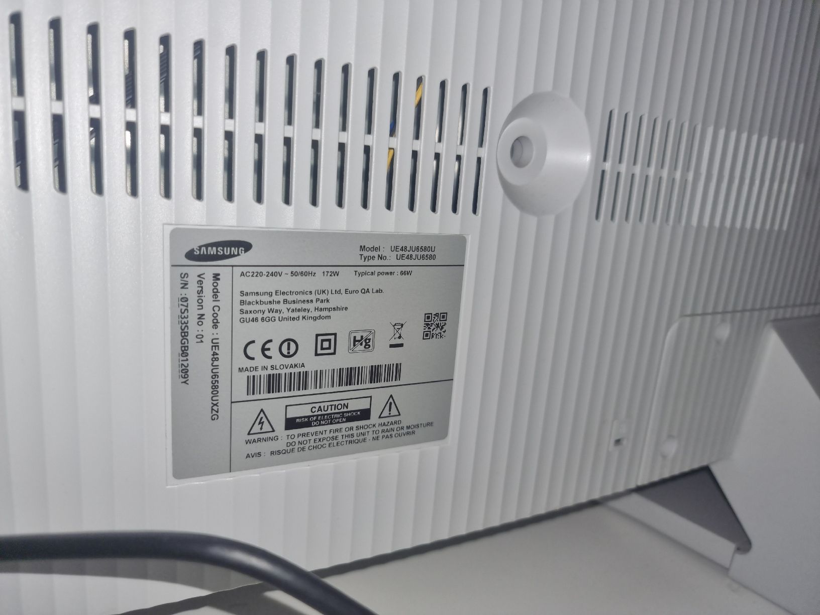 Samsung Fernseher: Samsung 4k 48" SmartTV – Gebraucht aus Unterseen von Heno13 1