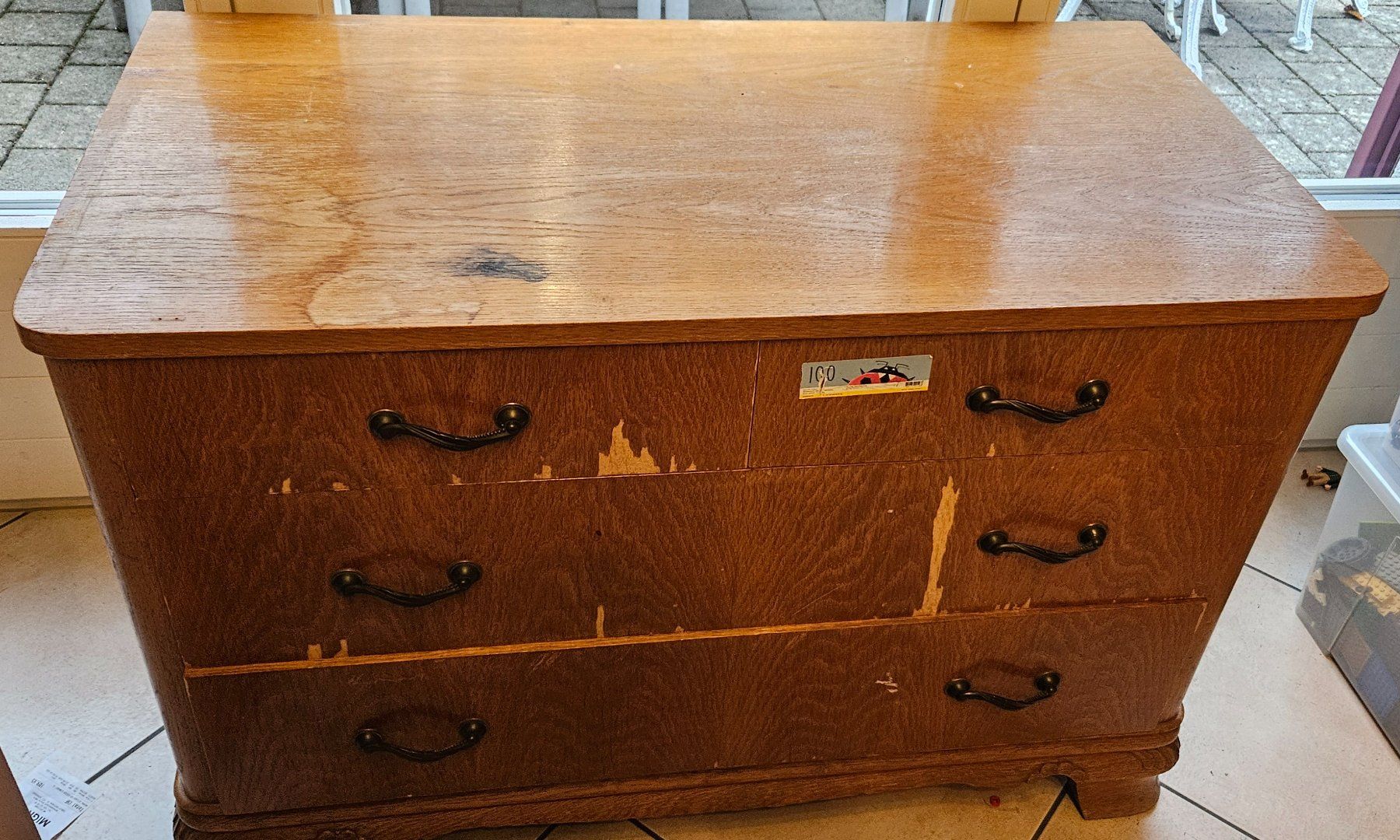 Commodes: Antike Komode mit Gebrauchspuren – D'occasion à Safenwil par Bake 5