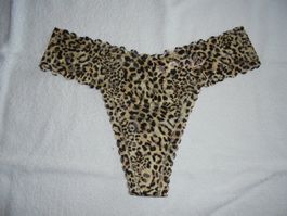 VICTORIA'S SECRET LACE THONG, M, NEU