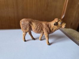 alte Kuh Kalb Figur 9 cm