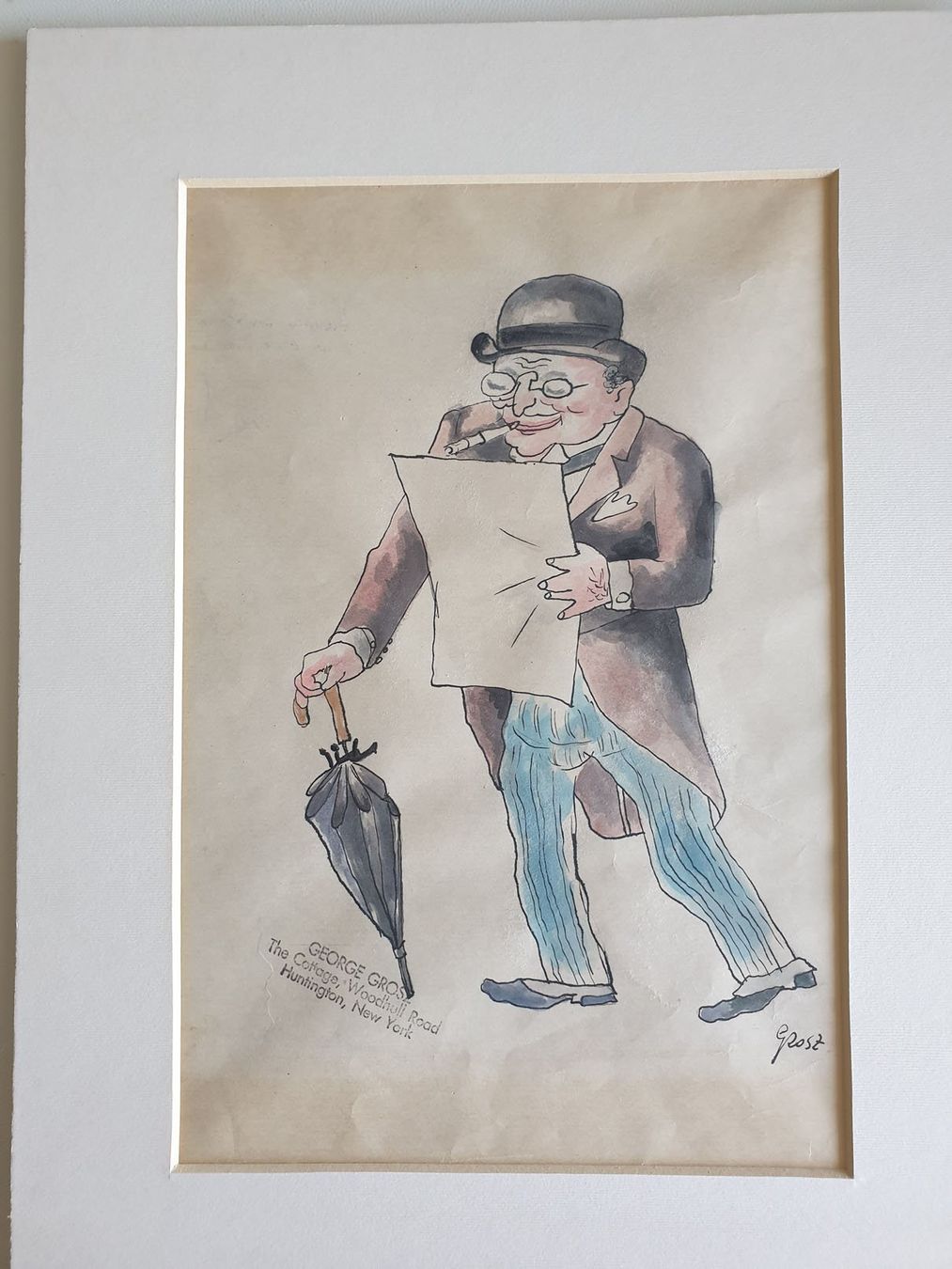Dipinti: George Grosz - Figurino per "Schewjk" – Usato da Caslano venduto da rob_w2fm