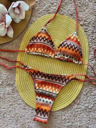 Chic Boho Bikini Set M – Neu – Sommer – Gratis Versand