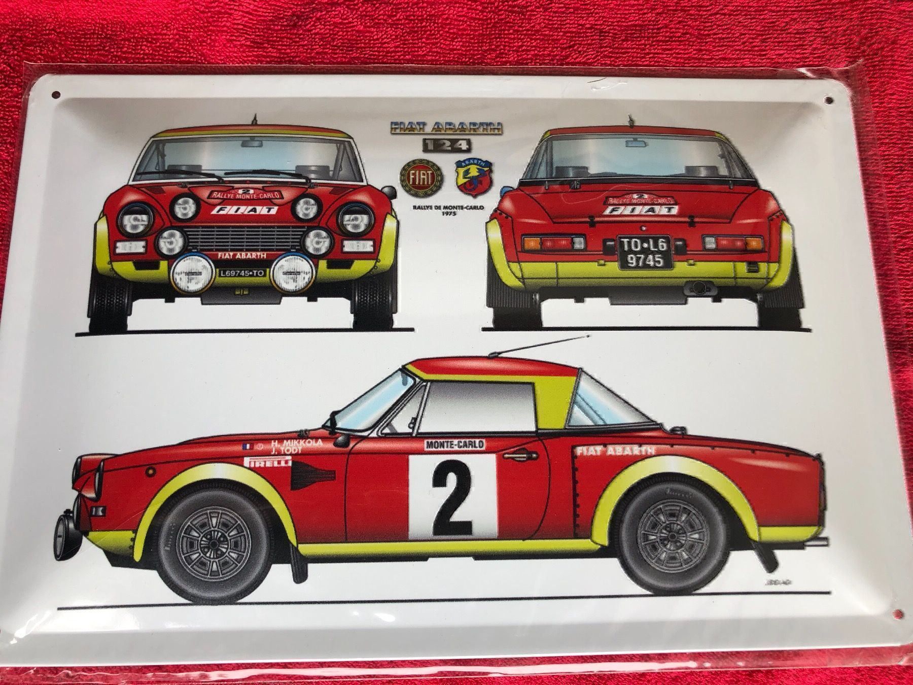 Insegne: Fiat abarth 1975 monte carlo Rallye – Nuovo (secondo la descrizione) da Reinach AG venduto da rares75