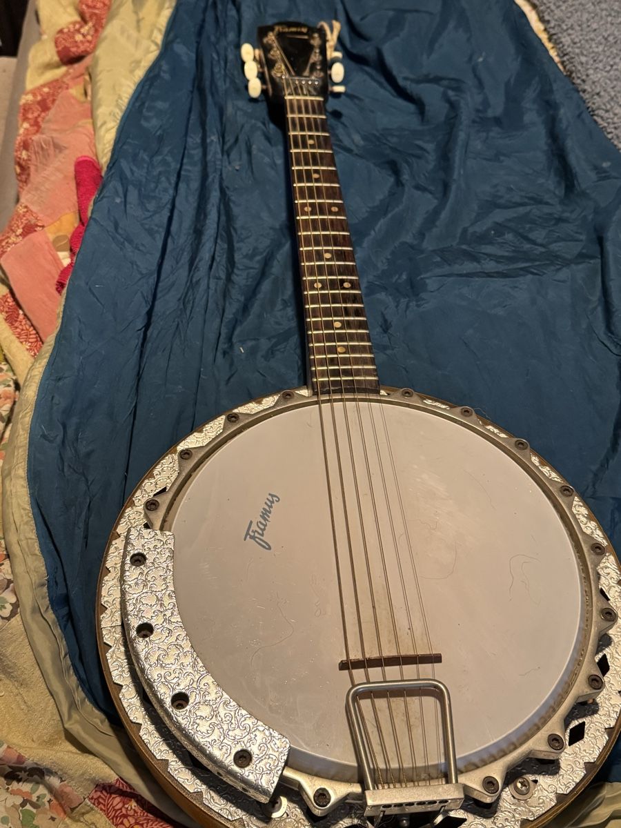 Framus Strumenti musicali: 6 Saiten Banjo von Framus – Usato da Neuenegg venduto da Marengo06 1