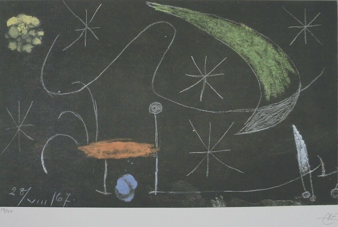 Foto & Immagini: JOAN MIRO     HANDNUMMERIERT DRUCKSIGNIERT – Usato da Gersau venduto da grafik-kunst 1